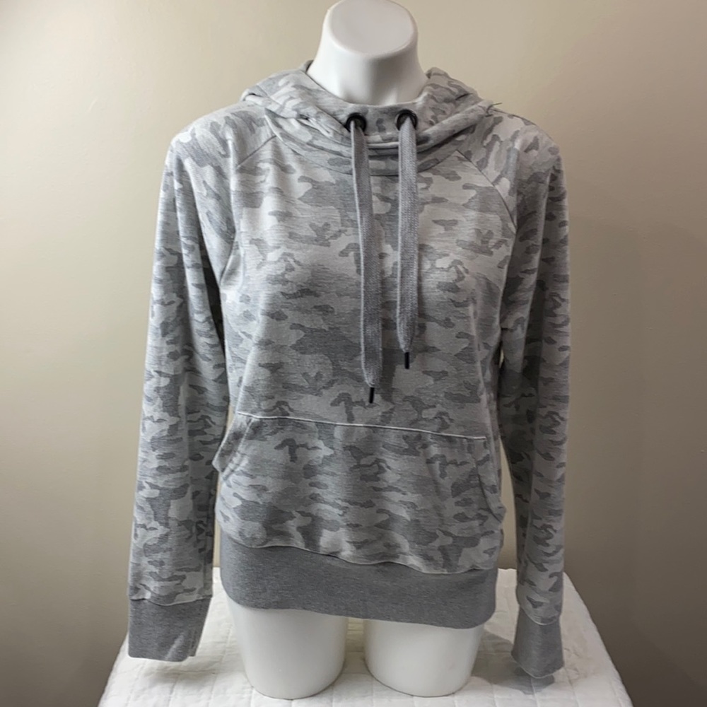 Grey Camo Hoodie